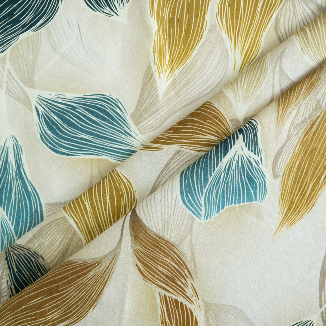 Block Berry Hemp Fabric - 3 - Weaving Vibes