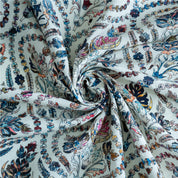 Blue Lotus Hemp Fabric - 4 - Weaving Vibes