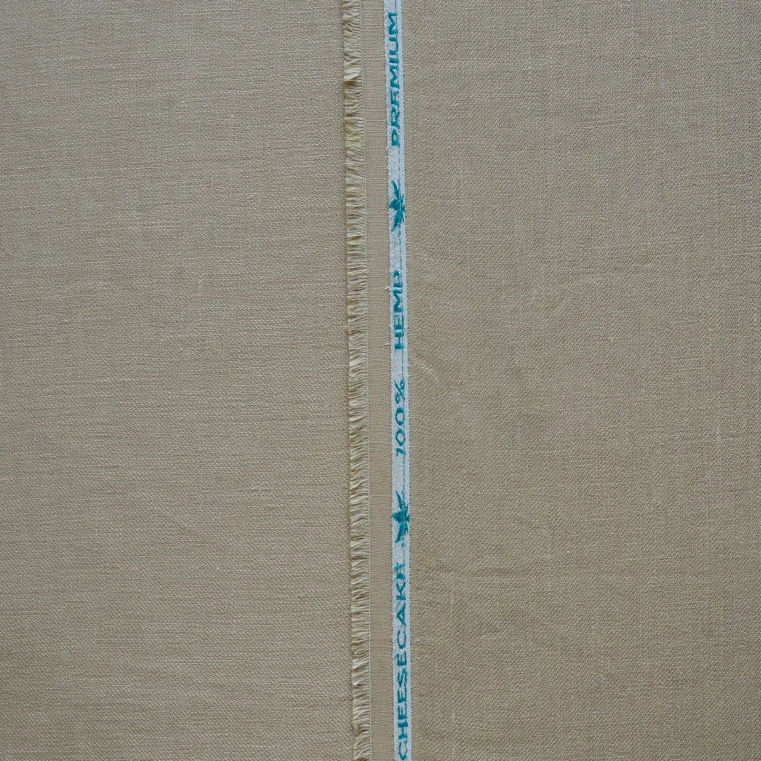 Cheesecake Moonstone Hemp Fabric - 2 - Weaving Vibes