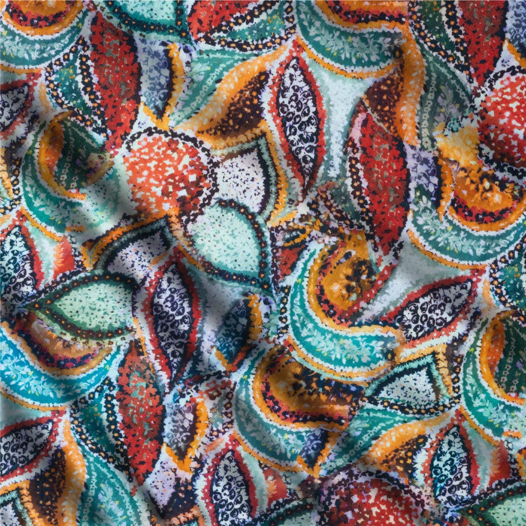 Grape Pie Hemp Fabric - Weaving Vibes