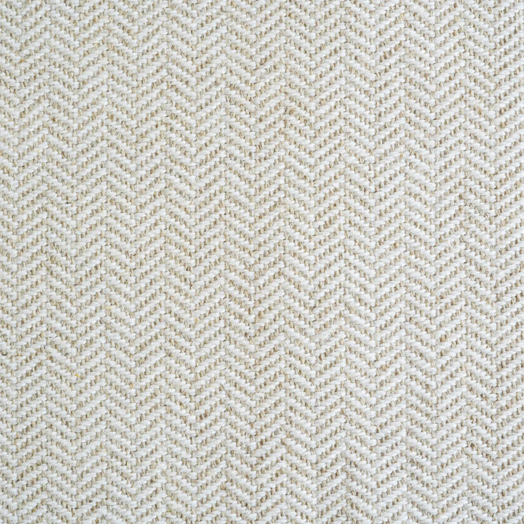 Herringbone Hemp Cotton Fabric - Weaving Vibes