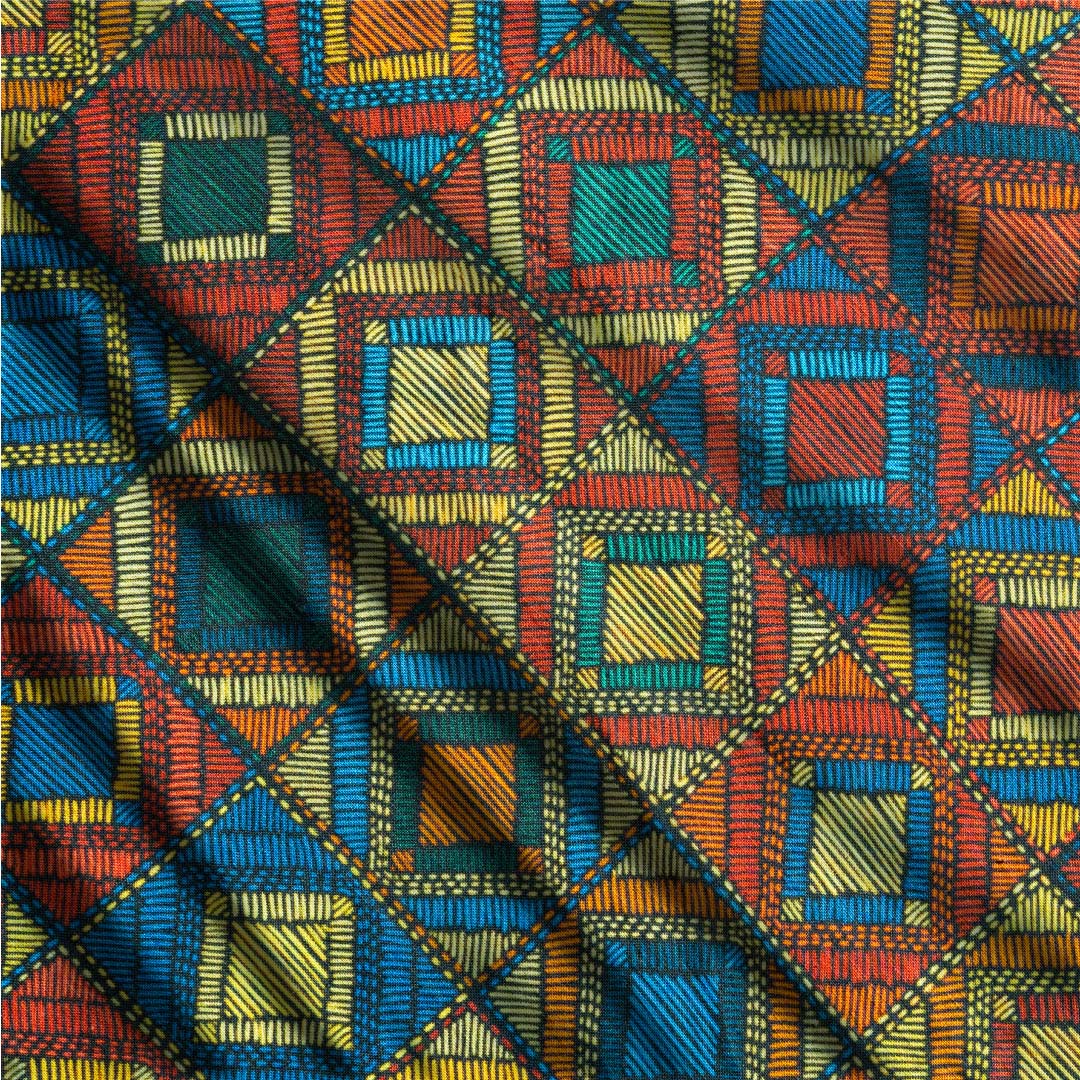 Larry Bird Hemp Fabric - 2 - Weaving Vibes