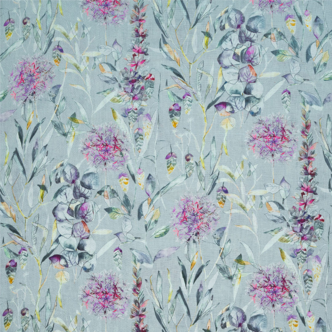 Mandarin Sunset Hemp Fabric - Weaving Vibes