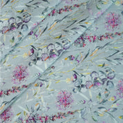 Mandarin Sunset Hemp Fabric - 3 - Weaving Vibes