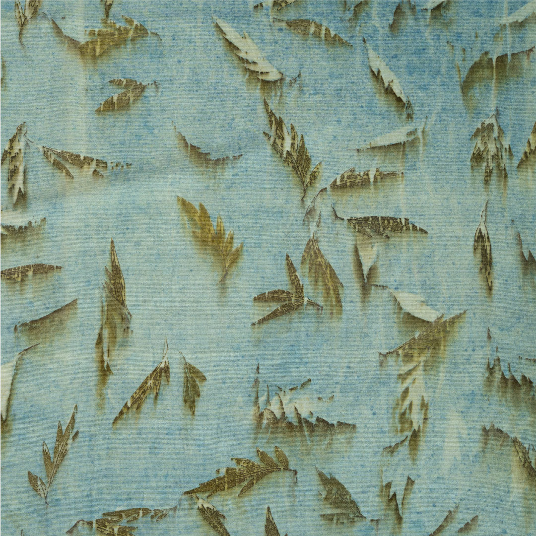 Moon Train Hemp Cotton Fabric - 2 - Weaving Vibes