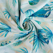 Sapphire Breeze Hemp Fabric - 4 - Weaving Vibes