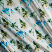 Tropical Cherry Hemp Fabric - 2 - Weaving Vibes