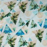 Tropical Cherry Hemp Fabric - 3 - Weaving Vibes