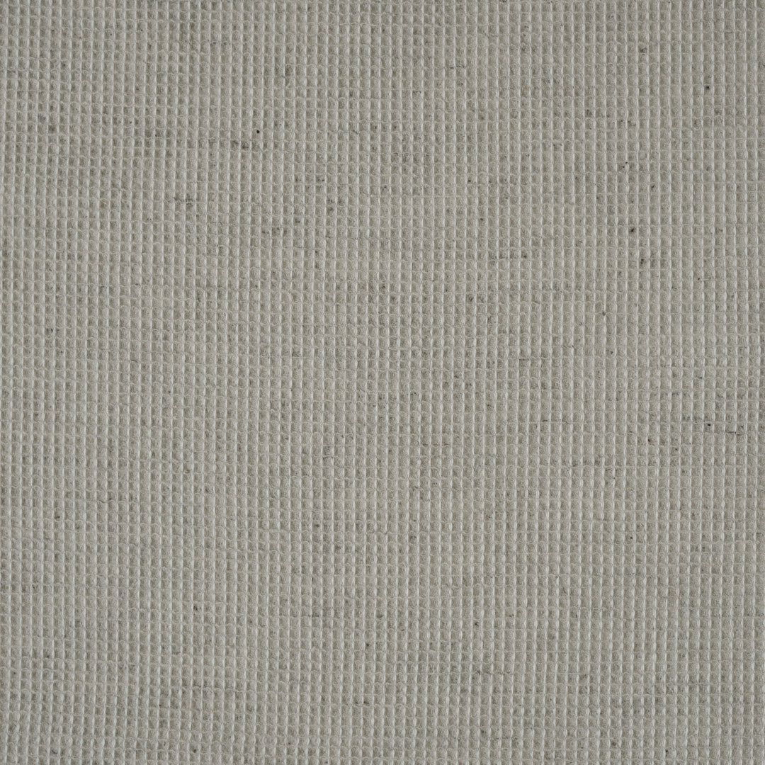 Waffle Natural Hemp Cotton Fabric - Weaving Vibes