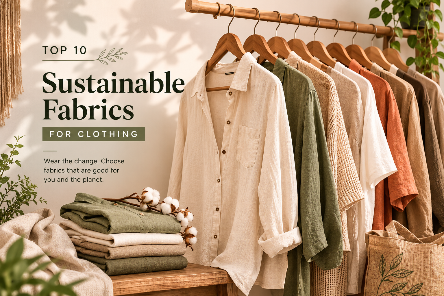 Top 10 Sustainable Fabrics for Clothing