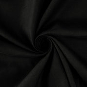 Black hemp fabric