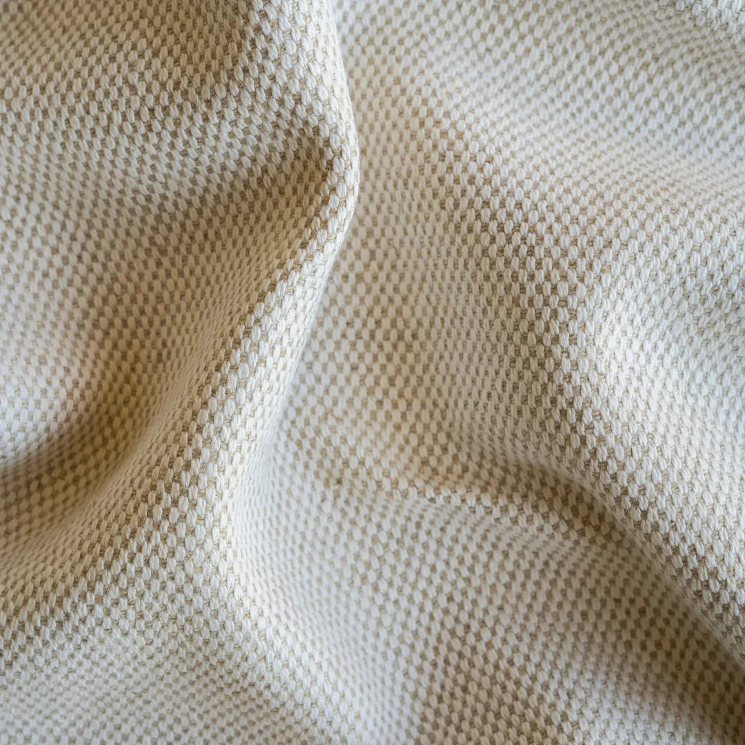 Brownie hemp cotton blend fabric