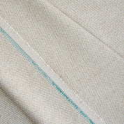 Double oxford weave hemp fabric