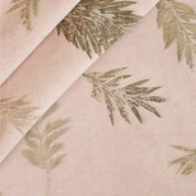 Eco hemp cotton print textile