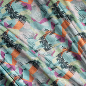 Hemp azo free digital print fabric