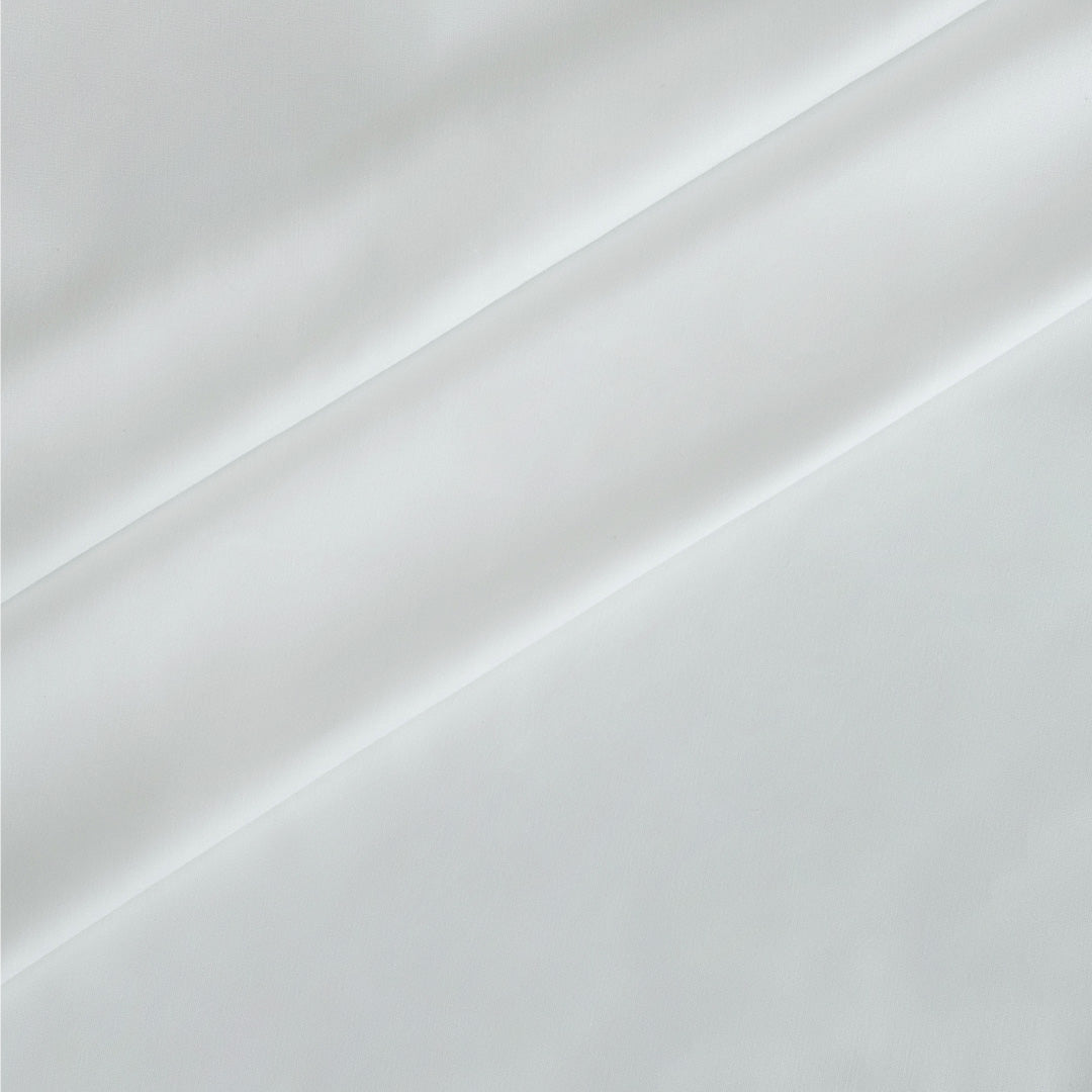 White bamboo fabric