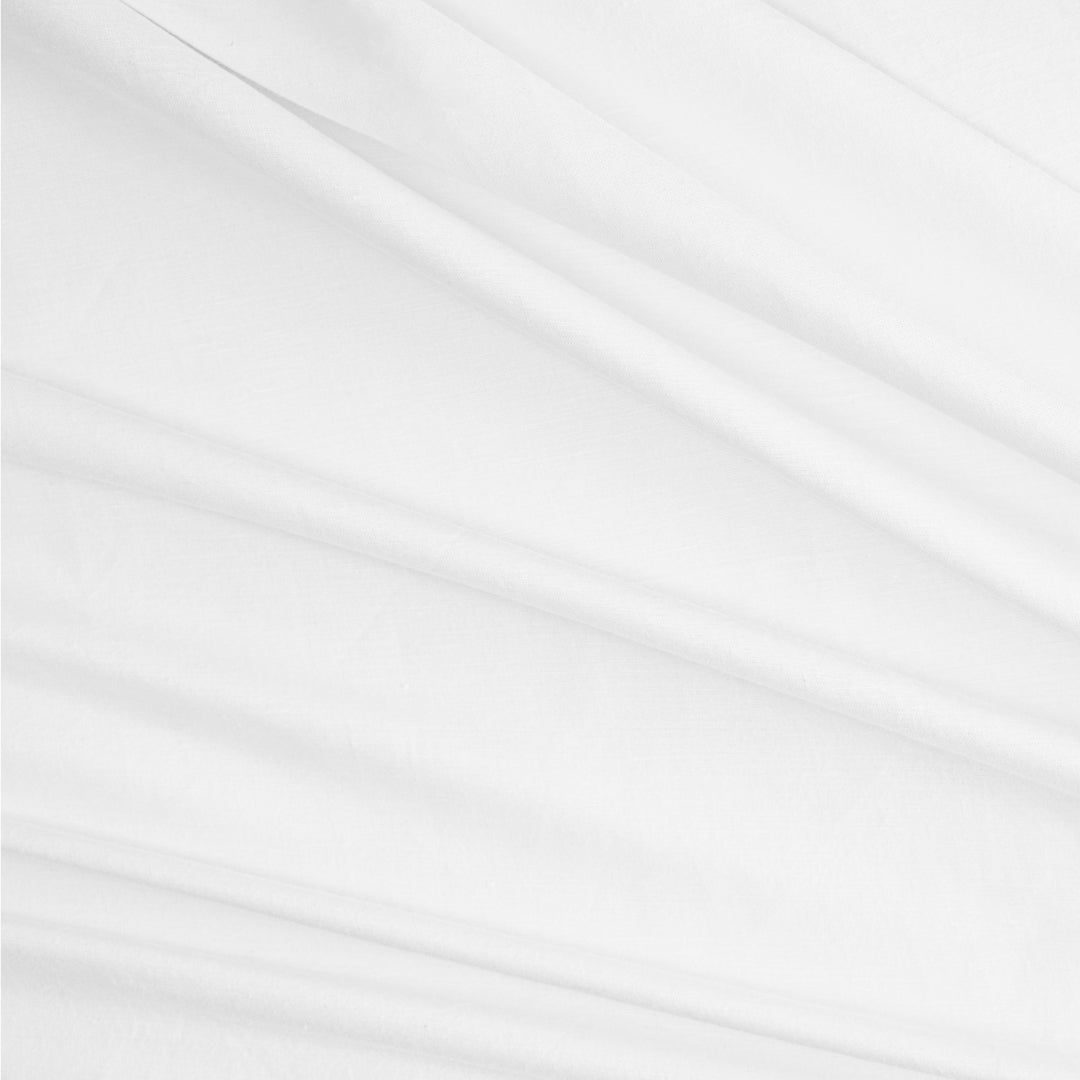 White hemp bamboo cloth